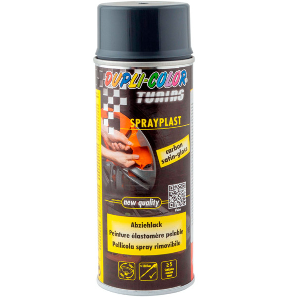 Фарба Dupli-Color з ефектом рідка гума карбон 400мл